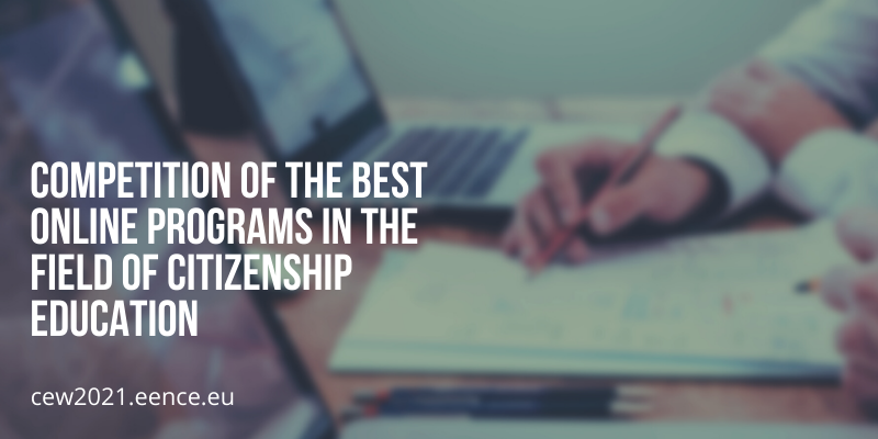Competition of the best online programs in the field of citizenship education